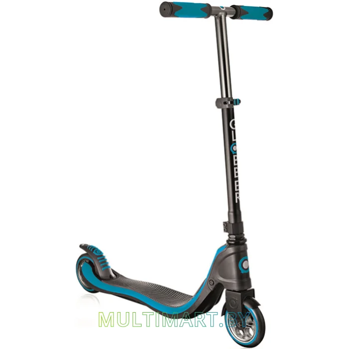 Самокат Globber Flow 125 Titanium (синий)